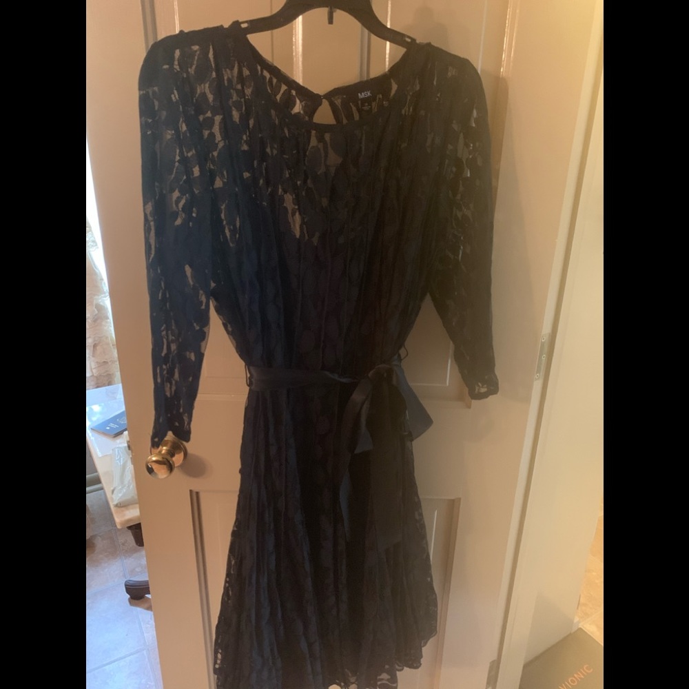 MSK Black Formal Dress
